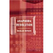 Anaphora Resolution