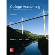 LooseLeaf for College Accounting: A Contemporary Approach 9781259995057