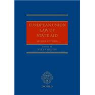 European Union Law of State Aid 9780199665068