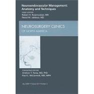 Neuroendovascular Management: Anatomy and Techniques, an Issue of Neurosurgery Clinics of North America 9781437705072