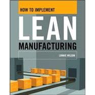 How To Implement Lean Manufacturing 9780071625074