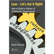 Lean  Lets Get It Right!