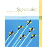 Supervision : Managing for Results 9780073545080