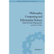 Philosophy, Computing and Information Science 9781848935082