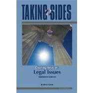 Taking Sides : Clashing Views on Legal Issues 9780073515090