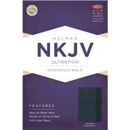NKJV Ultrathin Reference Bible, Slate Blue LeatherTouch 9781433615092