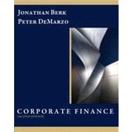 Corporate Finance plus MyFinanceLab with Pearson eText Student Access Code Card Package 9780132745093