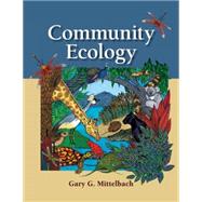 Community Ecology 9780878935093