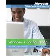 70-680 : Windows 7 Configuration, Textbook 9780470875094