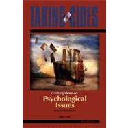 Taking Sides: Clashing Views on Psychological Issues 9780073515106