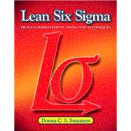 Lean Six Sigma 9780135125106