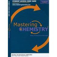 MasteringChemistry® Student Access Code Card for Chemistry: The Central Science 9780321705112