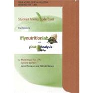 MyNutritionLab with MyDietAnalysis Student Access Code Card for Nutrition for Life 9780321775122