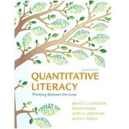 Quantitative Literacy Thinking Between the Lines 9781464125126