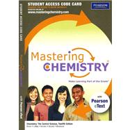 MasteringChemistry with Pearson eText -- Standalone Access Card -- for Chemistry The Central Science 9780321705129