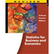 Statistics for Business and Economics, Revised, 11th Edition 9781133465133
