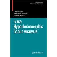 Slice Hyperholomorphic Schur Analysis
