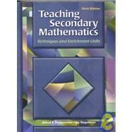 Teaching Secondary Mathematics : Techniques and Enrichment Units