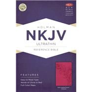 NKJV Ultrathin Reference Bible, Pink LeatherTouch Indexed 9781433615146