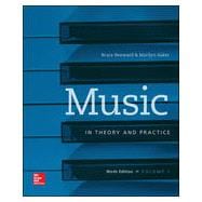 Music in Theory and Practice Volume 1 9780078025150