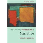 The Cambridge Introduction to Narrative 9780521715157