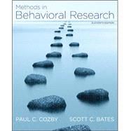 Methods in Behavioral Research 9780078035159