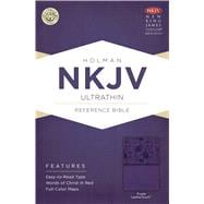 NKJV Ultrathin Reference Bible, Purple LeatherTouch Indexed 9781433615160