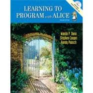Learning To Program with Alice 9780132085168
