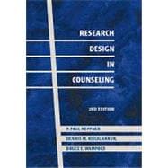 Research Design in Counseling 9780534345174