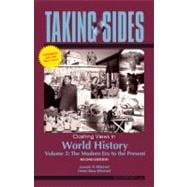 Taking Sides: Clashing Views in World History, Volume 2: The Modern Era to the Present, Expanded 9780073515175