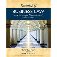 Essentials of Business Law and the Legal Environment 9781337555180