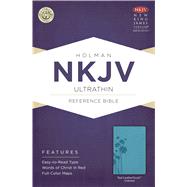 NKJV Ultrathin Reference Bible, Teal LeatherTouch Indexed 9781433615184
