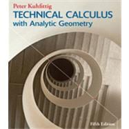 Technical Calculus with Analytic Geometry 9781133945192