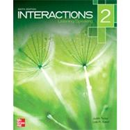 Interactions 2 Listening / Speaking 9780077595197