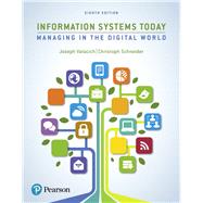 Information Systems Today - (Pearson Rental) 9780134635200