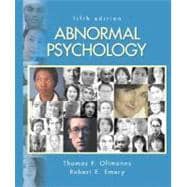 Abnormal Psychology 9780131875210