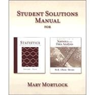 Student Solutions Manual for Devore/peck's Statistics 9780534465223