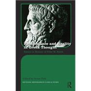 Resemblance and Reality in Greek Thought: Essays in Honor of Peter M. Smith 9781138955226