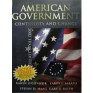 American Government 2002 Texas Ed Elect Updt 9780321175229