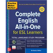 Practice Makes Perfect: Complete English All-in-One for ESL Learners 9781260455243