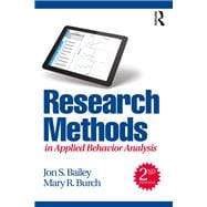 Research Methods in Applied Behavior Analysis 9781138685260