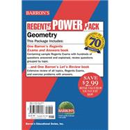 Geometry Power Pack: Barron's Regents Exams and Answers + Let's Review: Geometry 9781438075280