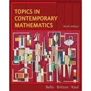 Topics in Contemporary Mathematics, 9th Edition 9781133375289