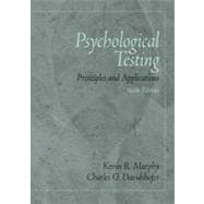 Psycholgcl Testg: Prin&Mysearchlab S/A/Card 9780205705290