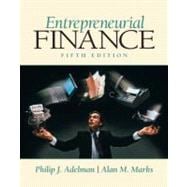 Entrepreneurial Finance 9780135025291