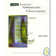 Legal Studies : Terminology and Transcription