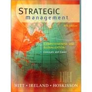 Strategic Management Competitiveness and Globalization: Concepts (with InfoTrac) 9780324275308
