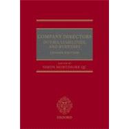 Company Directors Duties, Liabilities, and Remedies 9780199645312