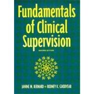 Fundamentals of Clinical Supervision