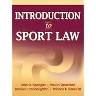 Introduction to Sport Law 9780736065320